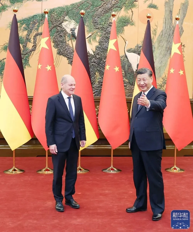 德国总理访华 这10个细节很不一般