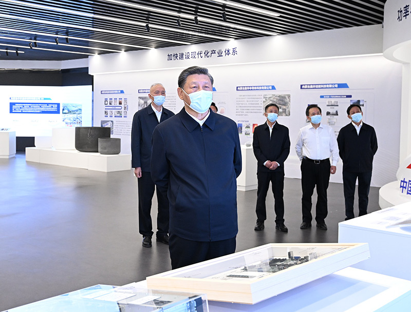 习近平在内蒙古考察时强调 把握战略定位坚持绿色发展 奋力书写中国式现代化内蒙古新篇章